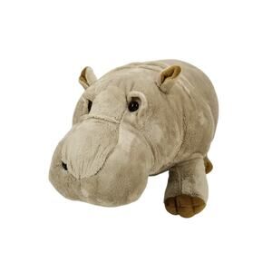Disney Parks Conservation Hippopotamus Hippo Grey Plush Stuffed Animal Realistic